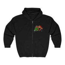 OFFICIAL RCSOMA Full Zip Hoodie with red lettering (unisex) AVAILABLE IN ASSORTED COLORS