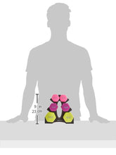 20-Pound Dumbbell Set with Stand