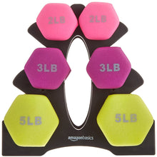 20-Pound Dumbbell Set with Stand
