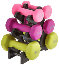 20-Pound Dumbbell Set with Stand