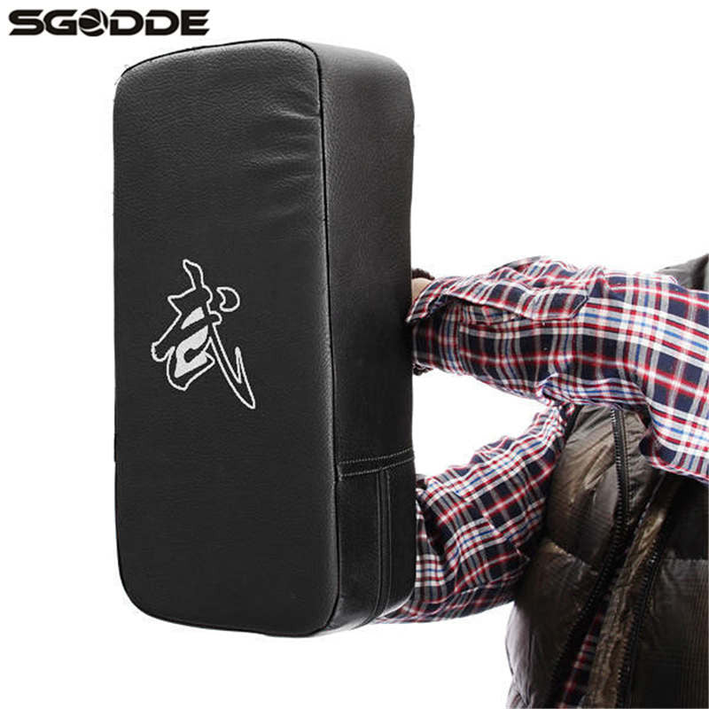 Muay Thai  MMA Boxing Kicking Punching Pad PU Leather