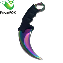 CS GO Camping Knives Top Quality Tactical Claw hobby survival Karambit Ring Knife