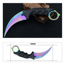 CS GO Camping Knives Top Quality Tactical Claw hobby survival Karambit Ring Knife