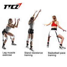 TTCZ Fitness Resistance Band Rope for Running Jump Leg Strength & Agility Training Strap