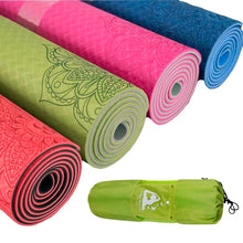 Yoga Mat 6mm + Free Yoga Belt + Free Yoga Bag